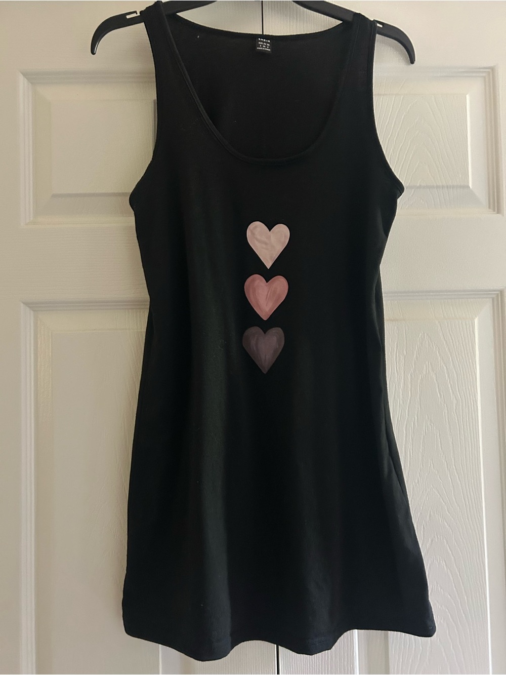 SHEIN Black Scoop Neck Dress